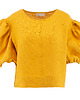 bluzki - inne Bluzka Lniana Mustard