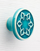gałki do mebli Gałka do mebli turkusowa wz.2