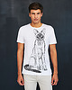 t-shirty męskie Siamese Cat Men's T-shirt white