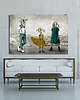 obrazy Obraz - Kozłowscy- Kozia rodzina 120x80.