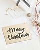 dekoracje świąteczne Ozdoby świąteczne z drewna Tablica MERRY CHRISTMAS