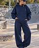 spodnie dresowe damskie Spodnie - 330 GSM  NAVY BLUE