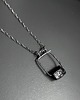 biżuteria męska Naszyjnik  z czarnym turmalinem BLACK