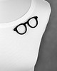 broszki FeltSmartassGlasses