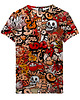 t-shirty dla dziewczynki T-shirt Girl DR.CROW Graffiti Skull