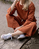 bluzki - inne Luźna bluzka damska ruda
