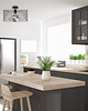 plafony Druciana lampa sufitowa do kuchni ANORI w stylu loft