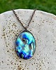 wisiory Naszyjnik Muszla Abalone 3