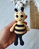 misie i maskotki Mini pszczoła, pszczółka