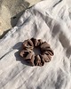gumki do włosów Gumka do włosów Scrunchie Cappuccino 9 cm średnicy