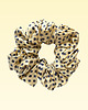 gumki do włosów Scrunchie MIDI masełkowa
