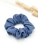 gumki do włosów Scrunchie/frotka Blue