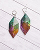 kolczyki z żywicy S A L E : UNIKATOWE kolczyki - INKY colors
