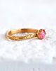 pierścionki złote Pierścionek z Opalem Różowym