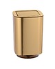 dodatki - łazienka - różne Kosz na Śmieci Łazienkowy Lura Złoty