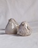 figurki i rzeźby Figurka ptaszek ceramiczny nakrapiany