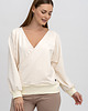 bluza bez kaptura damska Bluza ,,LUCCY"  Wanilia