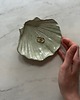 pojemniki na biżuterię Podstawka na Biżuterię Palo Santo Ceramiczna Muszelka Pistacjowa Zieleń