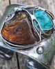 bransoletki wire wrapping Koniec lata nad morzem  -  bransoletka regulowana