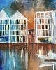obrazy Magiczny wieczór. Gdańsk. Giclee