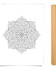 plakaty Plakat do Kolorowania Mandala 50x70cm