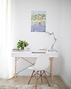 biurka Białe biurko BASIC 120 cm x 60 cm
