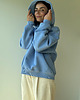 bluza z kapturem damska Bluza Soho sky blue z kapturem