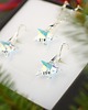kolczyki swarovski Świąteczny komplet biżuterii - Pierwsza Gwiazdka
