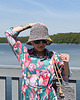 kapelusze damskie HOLIDAYS kapelusz bucket hat w kolorze kamienistej plaży