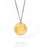 wisiory Live Love Laug - naszyjnik simple