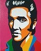 obrazy "Elvis" obraz akrylowy ręcznie malowany