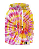 bluzy dla chłopców Bluza Zamek Chłopiec DR.CROW Tie Die Pink
