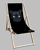 krzesła Leżak z kotem