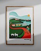 plakaty Plakat Rowerowy Velo Czorsztyn