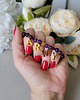 bransoletki z kamieni naturalnych BTS- Army- dla fanek kpop- I purple you