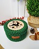 dekoracje świąteczne Kosz prezentowy świąteczny z motywem renifera " Reindeer Gift Basket"