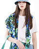 kapelusze damskie Denim Bucket  Hat /  white logo