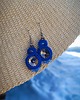 kolczyki soutache Sofi 5 - kolczyki z kryształami