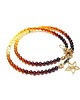 chokery Bursztyny ombre /choker/ naszyjnik  - Szlachetna kolekcja