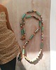 chokery Green dots- naszyjnik
