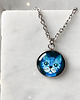 wisiory Blue Cat naszyjnik na wyjście ze znajomymi