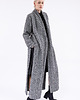 płaszcze damskie Woolen cardigan coat