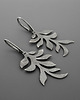 kolczyki srebrne Kolczyki liście srebro