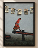 plakaty Plakat Koniec - surrealistyczny kolaż
