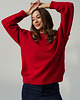 swetry damskie  Sweter Cashmere Hug Czerwony