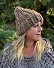 czapki damskie Beanie handmade