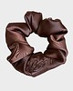 gumki do włosów Satynowa gumka do włosów scrunchie z haftem "Bestie"