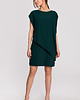 sukienki mini damskie Sukienka warstwowa-zielona(S262)