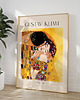plakaty Plakat Reprodukcja Gustav Klimt - The Kiss - Pocałunek