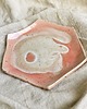 pojemniki na biżuterię Talerzyk ceramiczny na biżuterię Hexagon